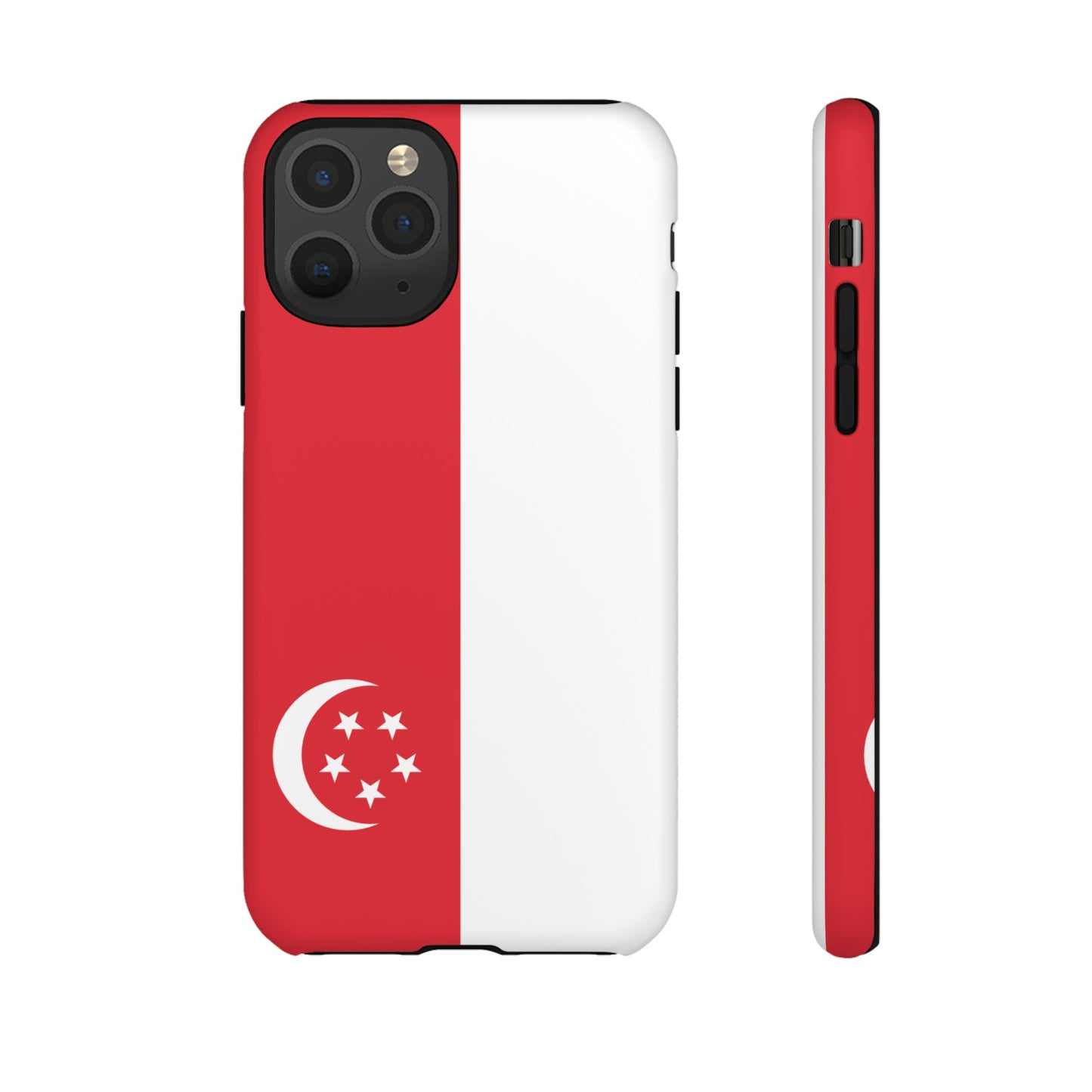 Singapore Flag Phone Case | iPhone 15 Plus/ Pro, 14, 13, 12| Google Pixel 7, Pro, 5| Samsung Galaxy S23 All Major Phone Models