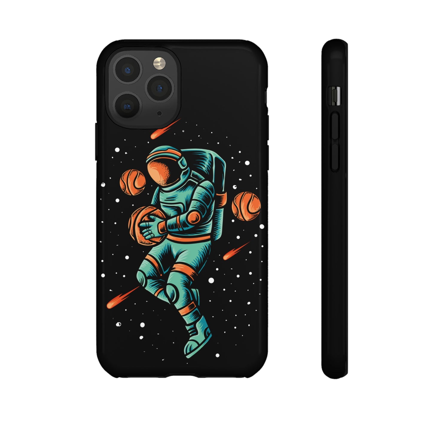 Space Basketball Phone Case | iPhone 15 Plus/ Pro, 14, 13, 12| Google Pixel 7, Pro, 5| Samsung Galaxy S23 All Major Phone Models