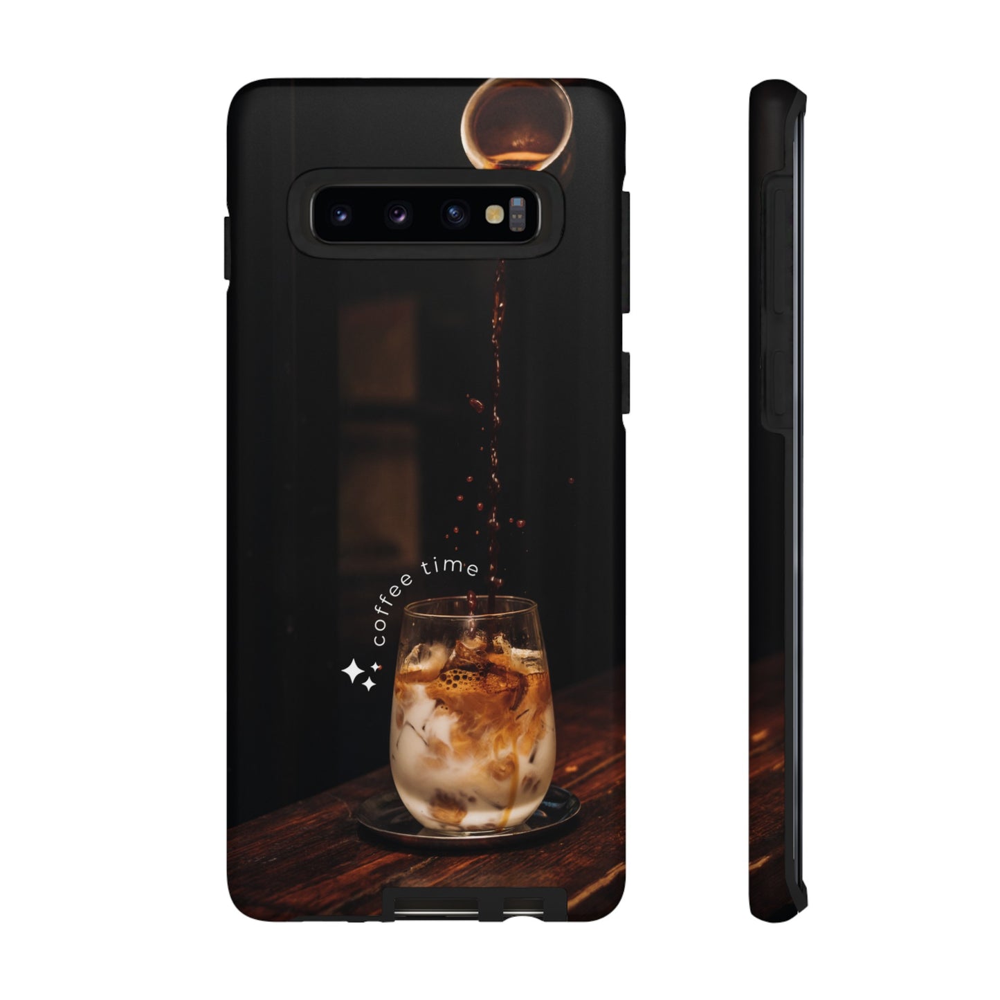 Coffee Time Wallpaper Phone Case | iPhone 15 Plus/ Pro, 14, 13, 12| Google Pixel 7, Pro, 5| Samsung Galaxy S23 All Major Phone Models