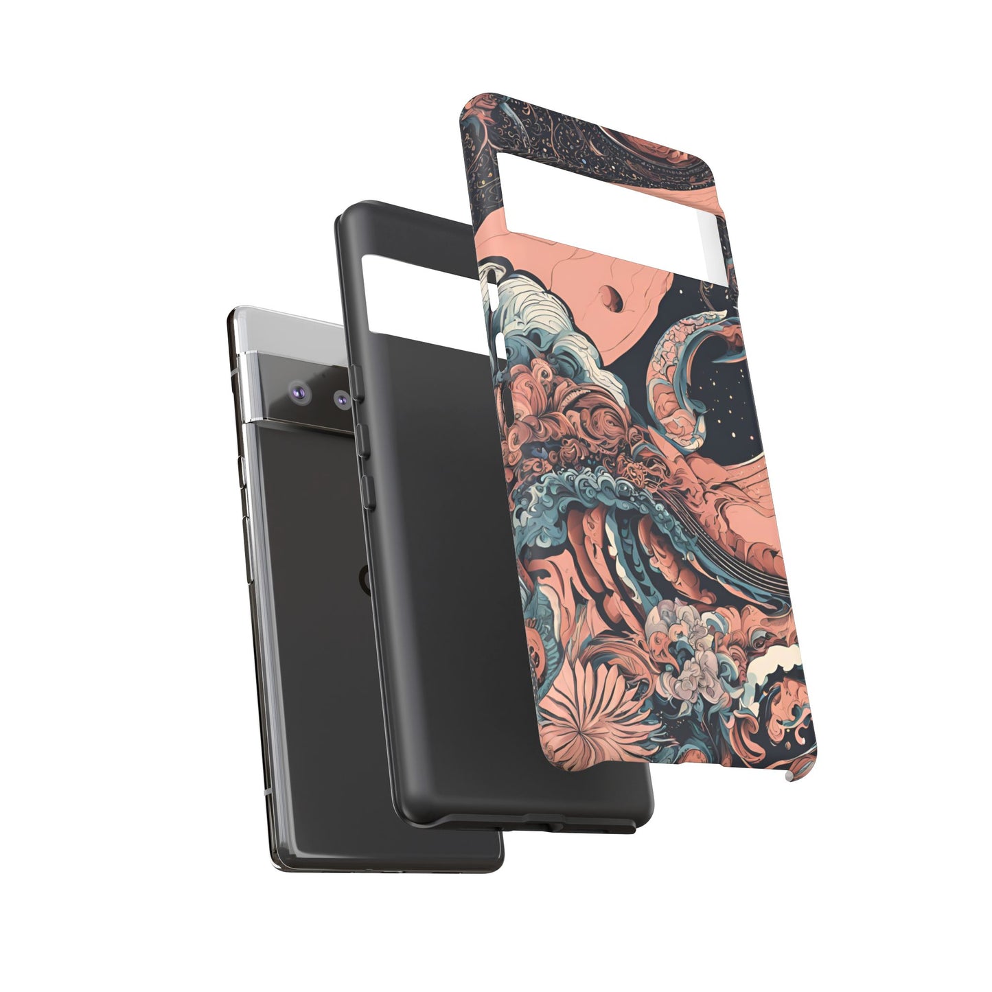 Abstract Landscape Phone Case| iPhone 15 Plus/ Pro, 14, 13, 12| Google Pixel 7, Pro, 5| Samsung Galaxy S23 All Major Phone Models