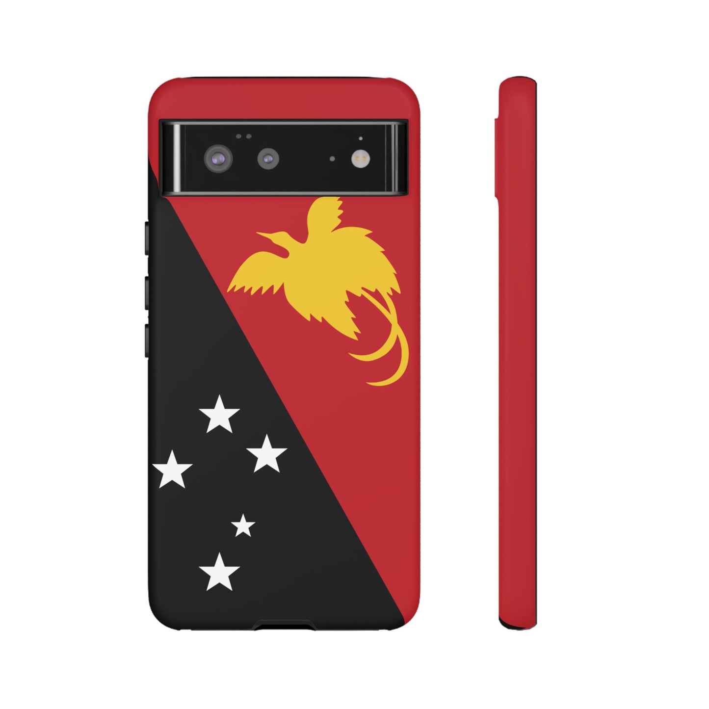 Papa New Guinea Flag Phone Case | iPhone 15 Plus/ Pro, 14, 13, 12| Google Pixel 7, Pro, 5| Samsung Galaxy S23 All Major Phone Models