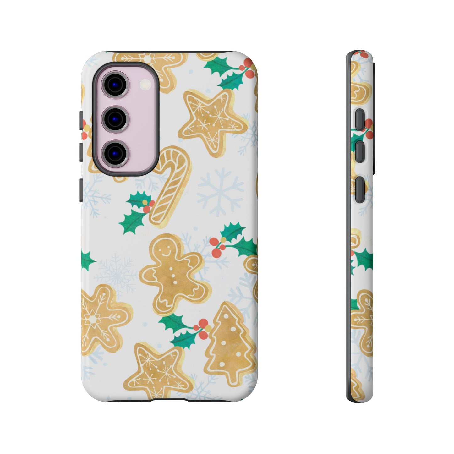 Gingerbread Wallpaper Phone Case | iPhone 15 Plus/ Pro, 14, 13, 12| Google Pixel 7, Pro, 5| Samsung Galaxy S23 All Major Phone Models