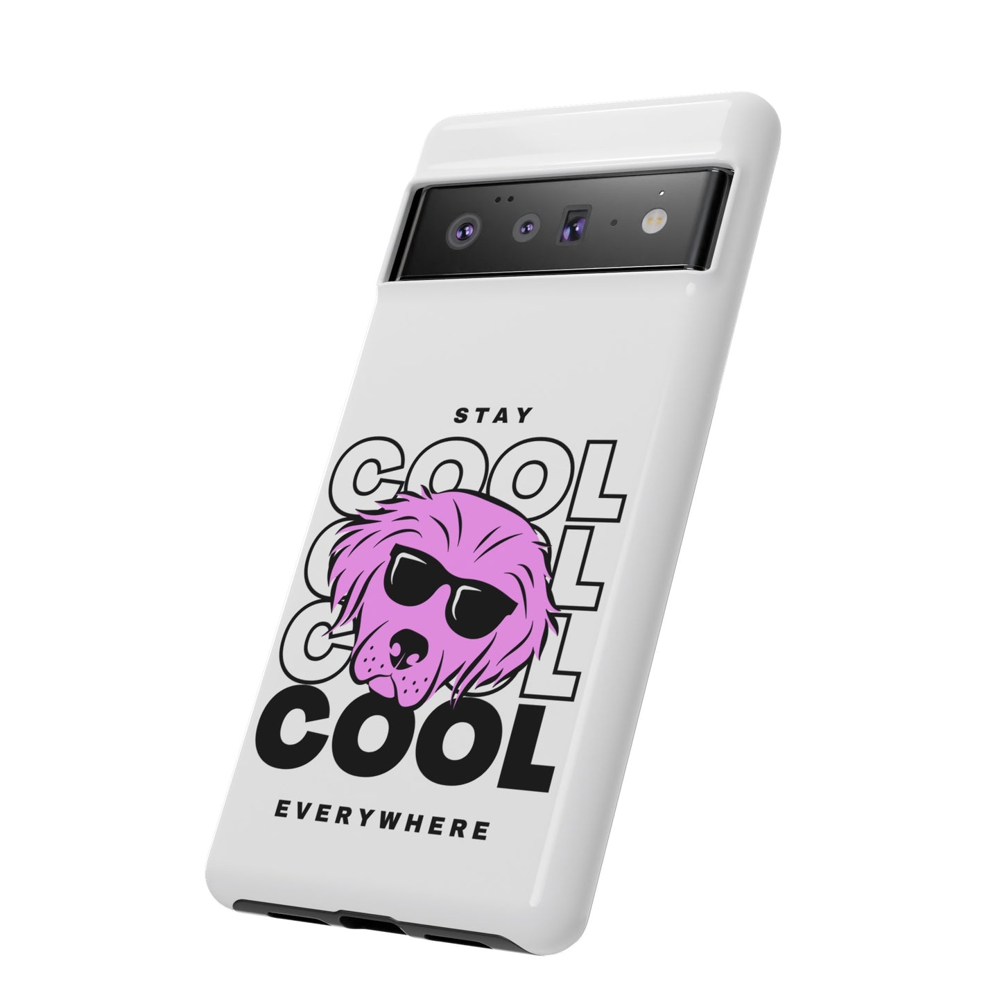 Stay Cool Phone Case | iPhone 15 Plus/ Pro, 14, 13, 12| Google Pixel 7, Pro, 5| Samsung Galaxy S23 All Major Phone Models