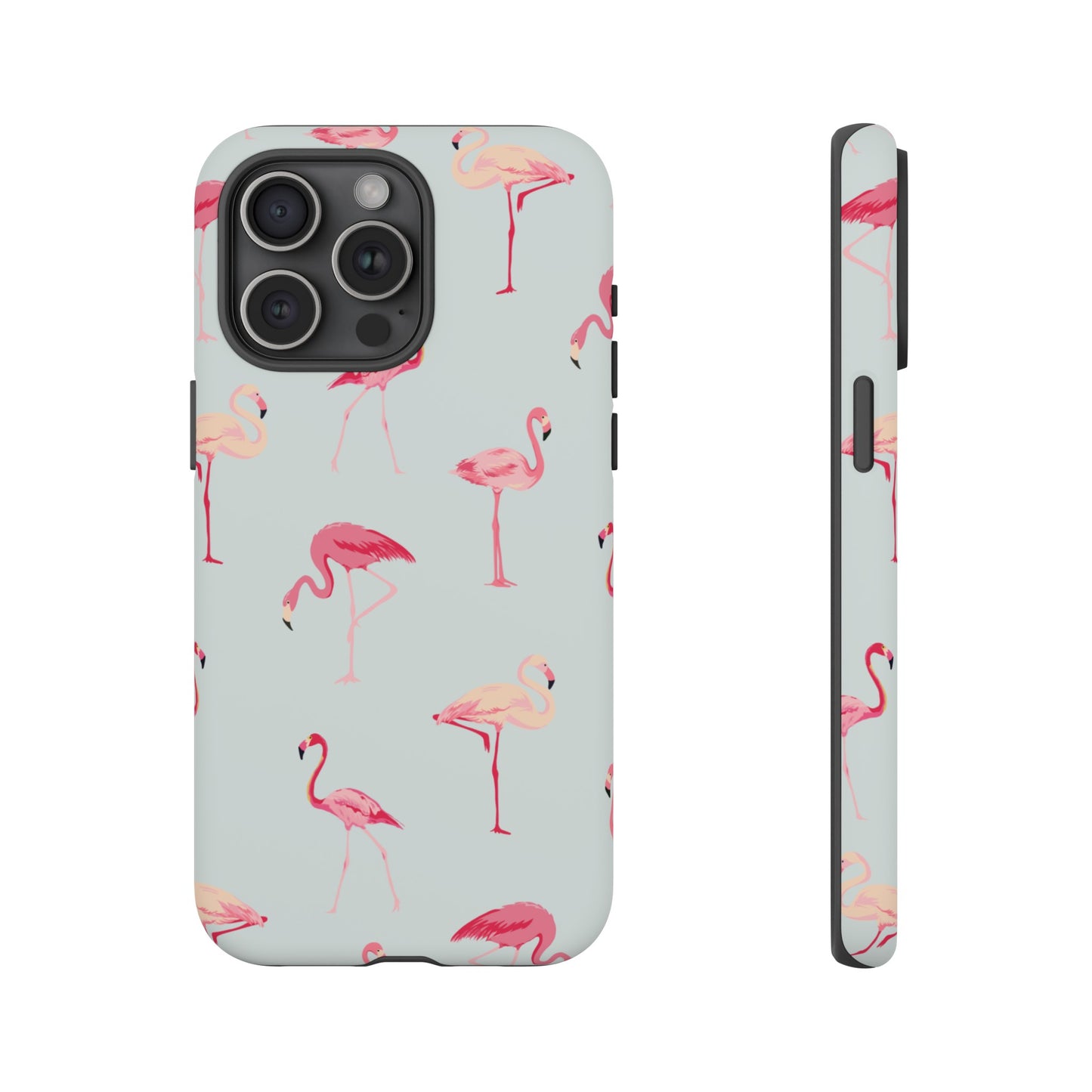 Flamingo Wallpaper Phone Case | iPhone 15 Plus/ Pro, 14, 13, 12| Google Pixel 7, Pro, 5| Samsung Galaxy S23 All Major Phone Models