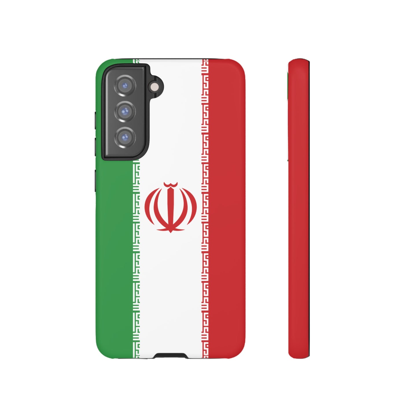 Iran Flag Phone Case | iPhone 15 Plus/ Pro, 14, 13, 12| Google Pixel 7, Pro, 5| Samsung Galaxy S23 All Major Phone Models