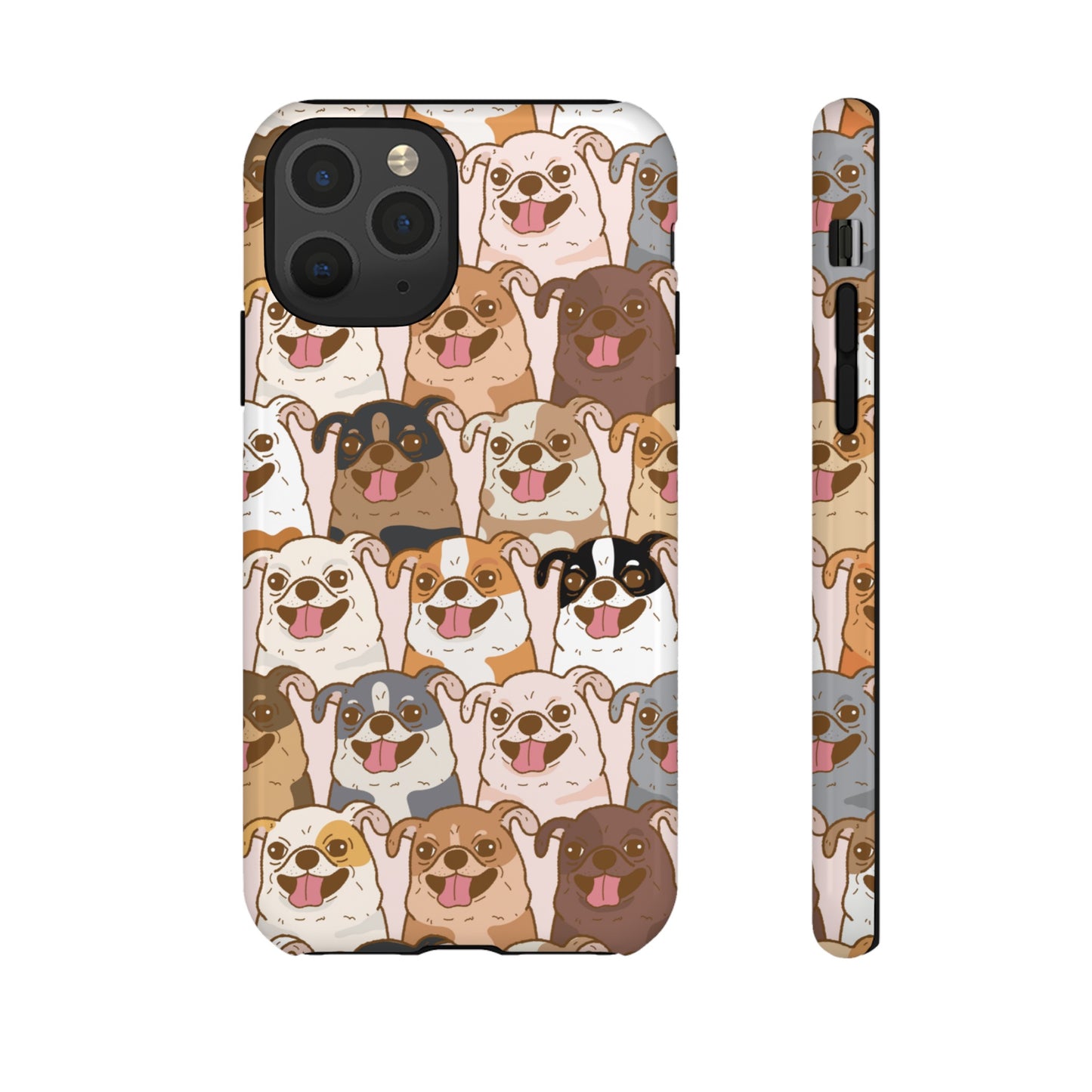 Dog Line Up Phone Case | iPhone 15 Plus/ Pro, 14, 13, 12| Google Pixel 7, Pro, 5| Samsung Galaxy S23 All Major Phone Models