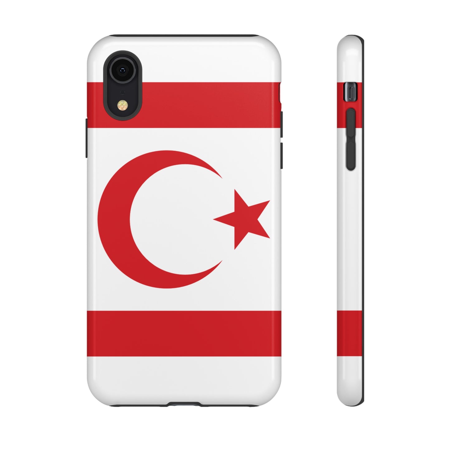 Northern Cyprus Flag Phone Case | iPhone 15 Plus/ Pro, 14, 13, 12| Google Pixel 7, Pro, 5| Samsung Galaxy S23 All Major Phone Models