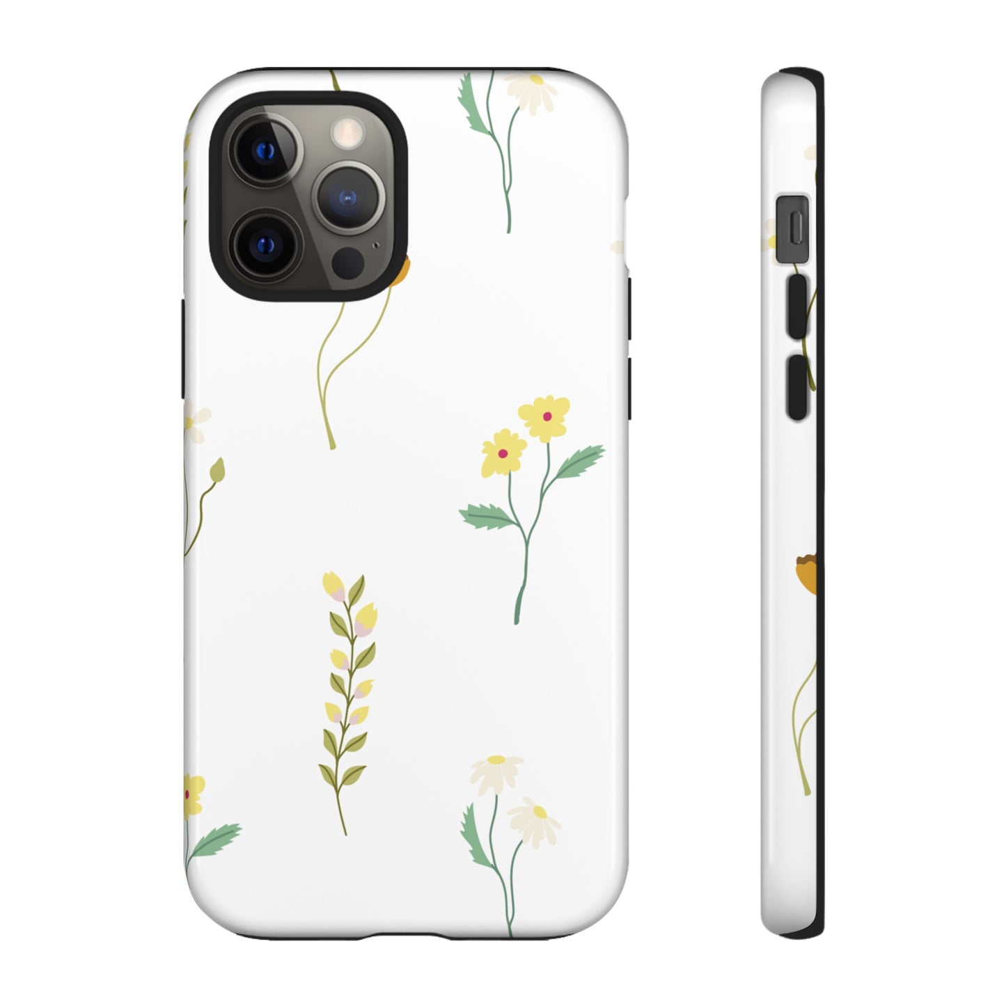 Delicate Floral Wallpaper Phone Case | iPhone 15 Plus/ Pro, 14, 13, 12| Google Pixel 7, Pro, 5| Samsung Galaxy S23 All Major Phone Models