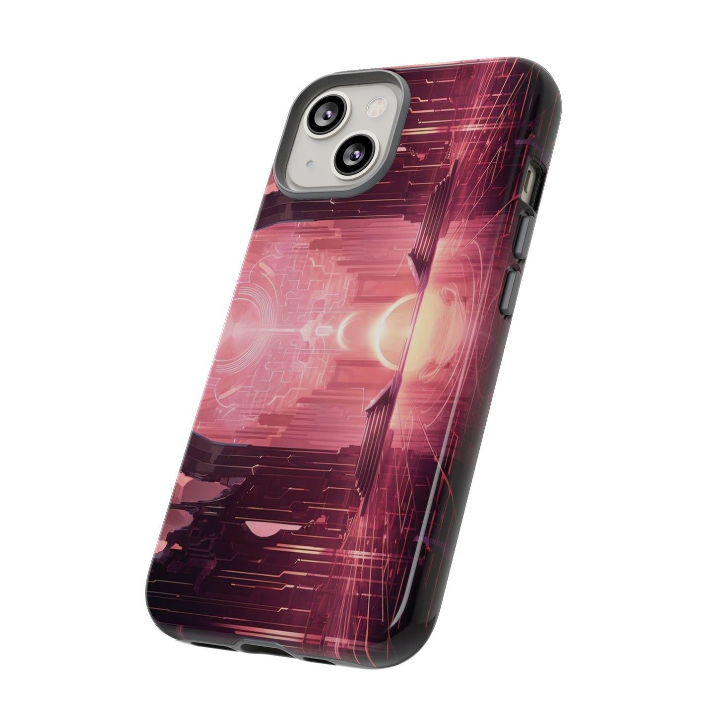 Sci-Fi Hall Wallpaper Phone Case | iPhone 15 Plus/ Pro, 14, 13, 12| Google Pixel 7, Pro, 5| Samsung Galaxy S23 All Major Phone Models