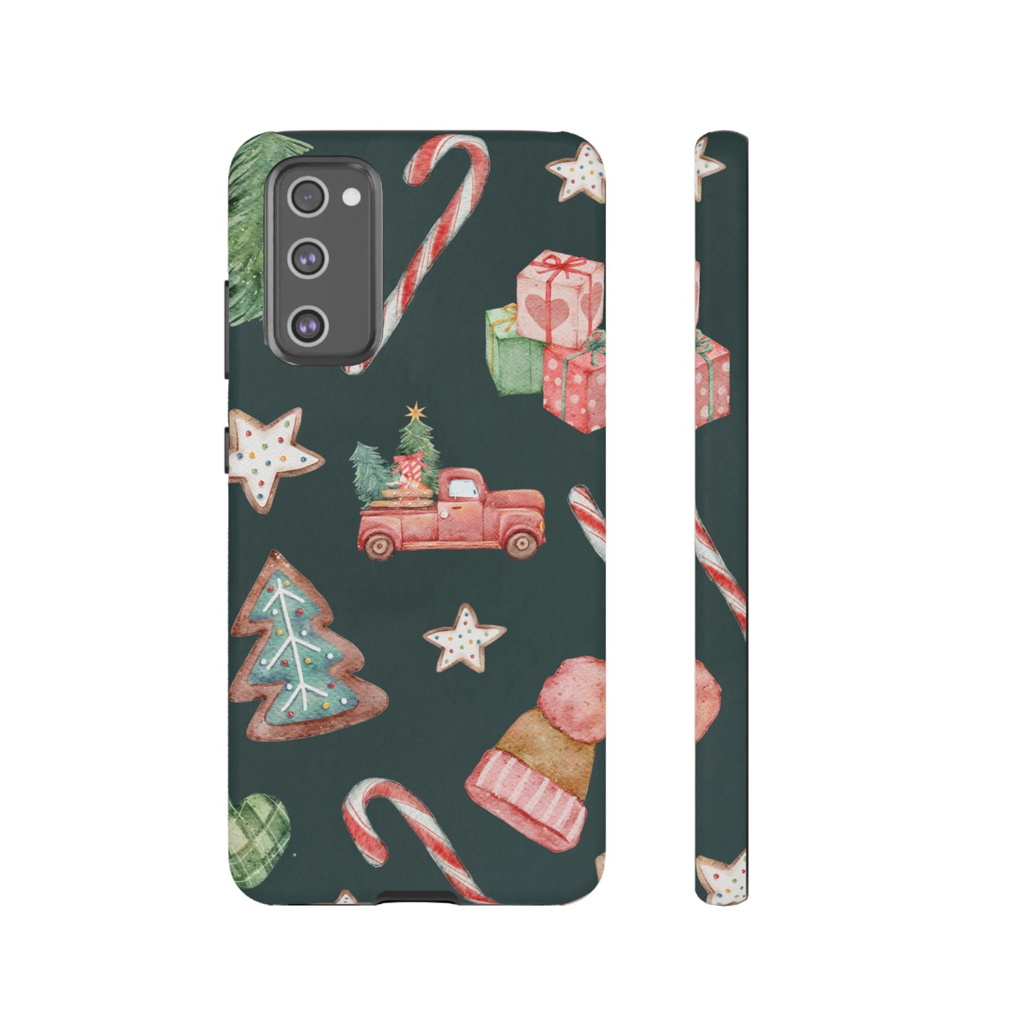 Festive Christmas Wallpaper Phone Case | iPhone 15 Plus/ Pro, 14, 13, 12| Google Pixel 7, Pro, 5| Samsung Galaxy S23 All Major Phone Models