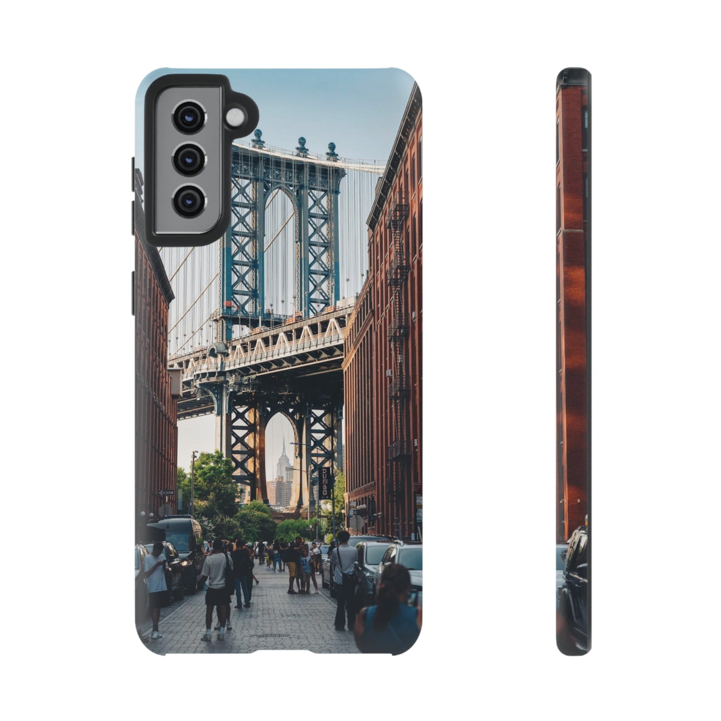 Stunning Brooklyn Bridge Wallpaper Phone Case | iPhone 15 Plus/ Pro, 14, 13, 12| Google Pixel 7, Pro, 5| Samsung Galaxy S23 All Major Phone Models