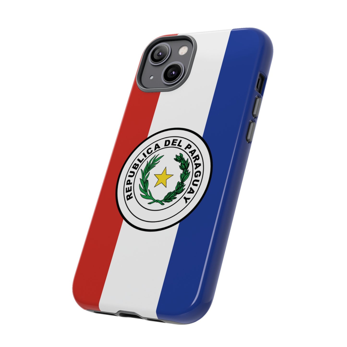 Paraguay Flag Phone Case | iPhone 15 Plus/ Pro, 14, 13, 12| Google Pixel 7, Pro, 5| Samsung Galaxy S23 All Major Phone Models