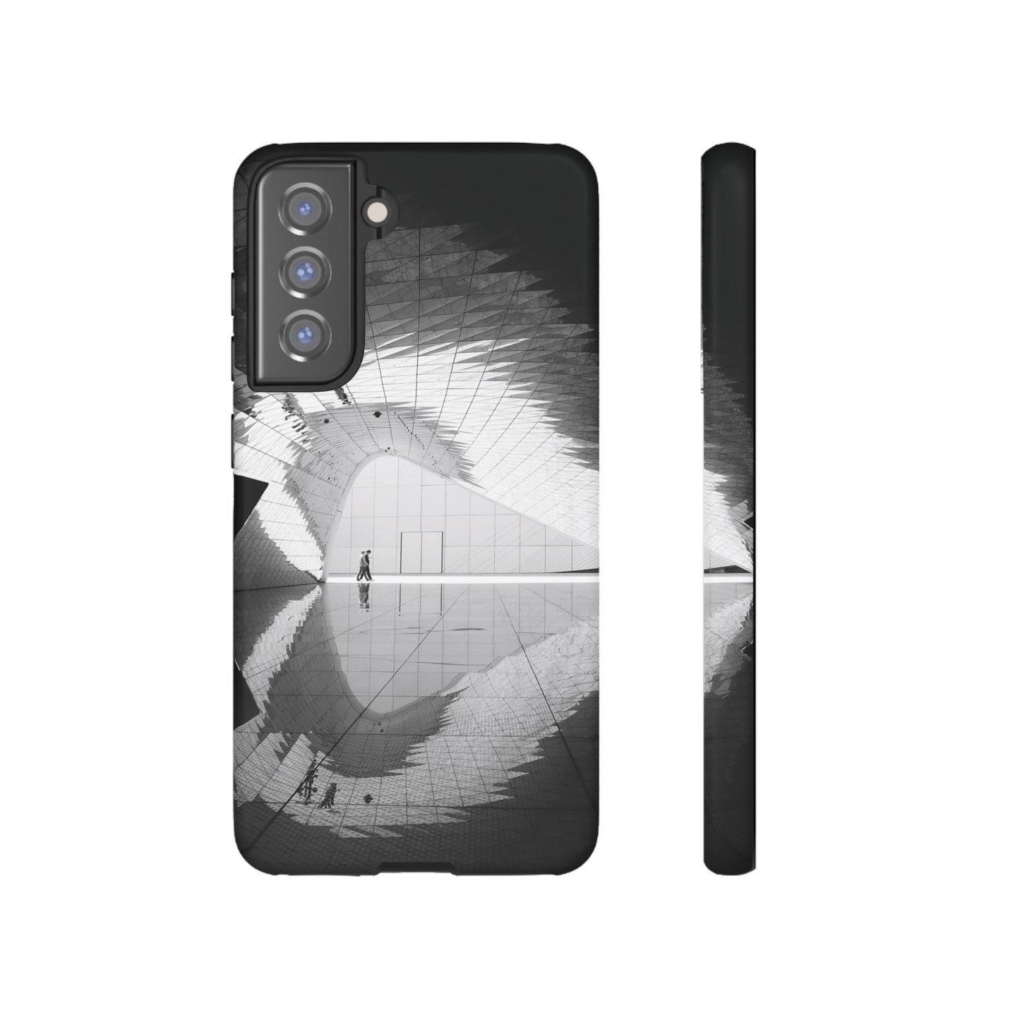 Geometric Reflections Wallpaper Phone Case | iPhone 15 Plus/ Pro, 14, 13, 12| Google Pixel 7, Pro, 5| Samsung Galaxy S23 All Major Phone Models