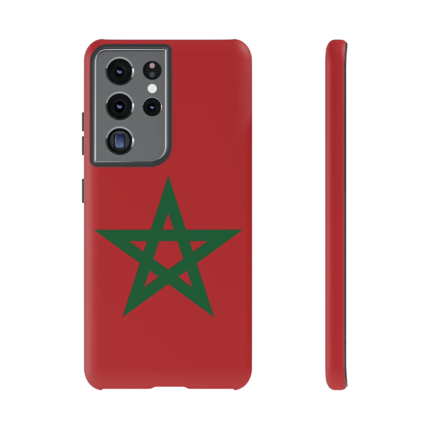 Morocco Flag Phone Case | iPhone 15 Plus/ Pro, 14, 13, 12| Google Pixel 7, Pro, 5| Samsung Galaxy S23 All Major Phone Models