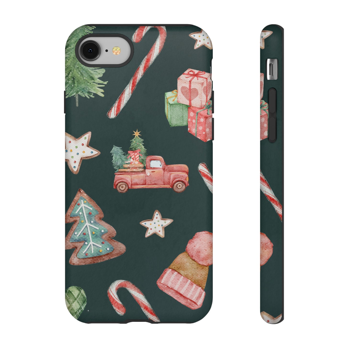 Festive Christmas Wallpaper Phone Case | iPhone 15 Plus/ Pro, 14, 13, 12| Google Pixel 7, Pro, 5| Samsung Galaxy S23 All Major Phone Models