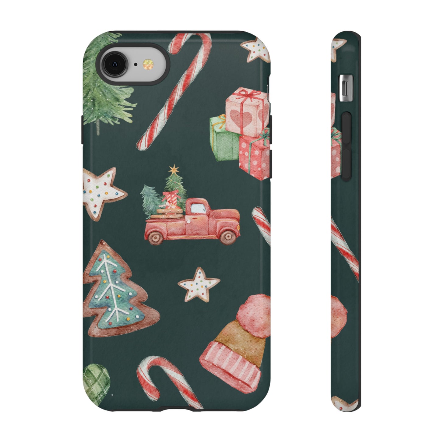 Festive Christmas Wallpaper Phone Case | iPhone 15 Plus/ Pro, 14, 13, 12| Google Pixel 7, Pro, 5| Samsung Galaxy S23 All Major Phone Models