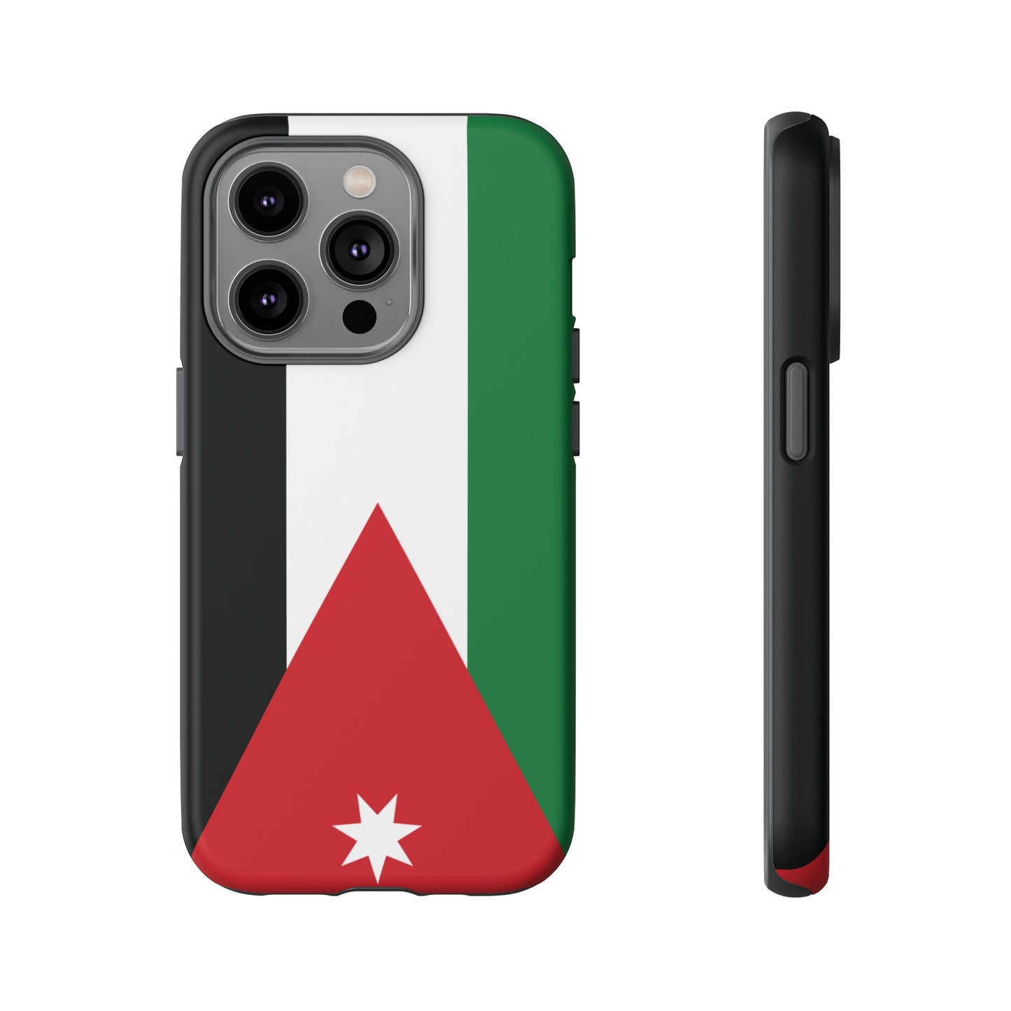 Jordan Flag Phone Case |iPhone 15 Plus/ Pro, 14, 13, 12|Google Pixel 7, Pro, 5| Samsung Galaxy S23 All Major Phone Models