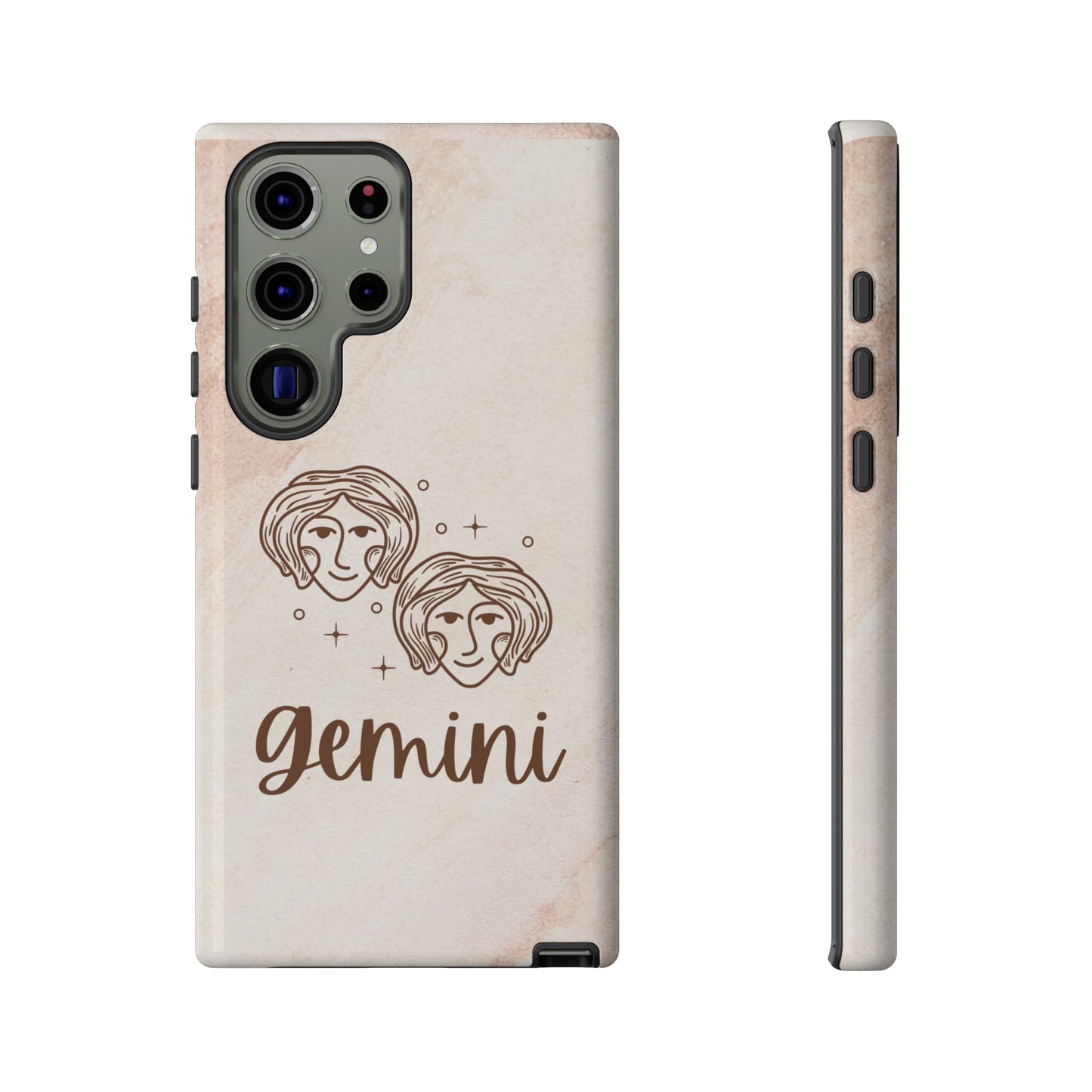 Gemini Wallpaper Phone Case | iPhone 15 Plus/ Pro, 14, 13, 12| Google Pixel 7, Pro, 5| Samsung Galaxy S23 All Major Phone Models