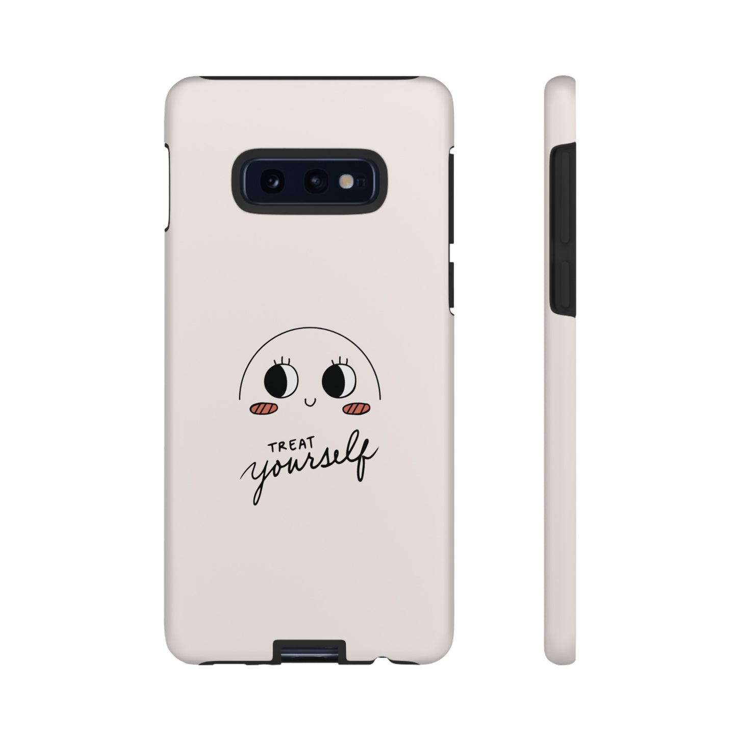 Treat Yourself Wallpaper Phone Case | iPhone 15 Plus/ Pro, 14, 13, 12| Google Pixel 7, Pro, 5| Samsung Galaxy S23 All Major Phone Models