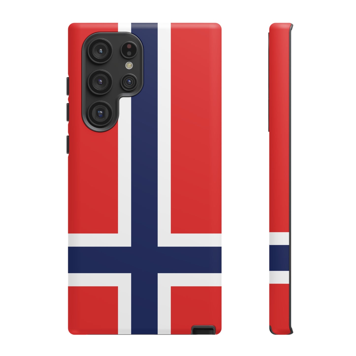 Norway Flag Phone Case | iPhone 15 Plus/ Pro, 14, 13, 12| Google Pixel 7, Pro, 5| Samsung Galaxy S23 All Major Phone Models