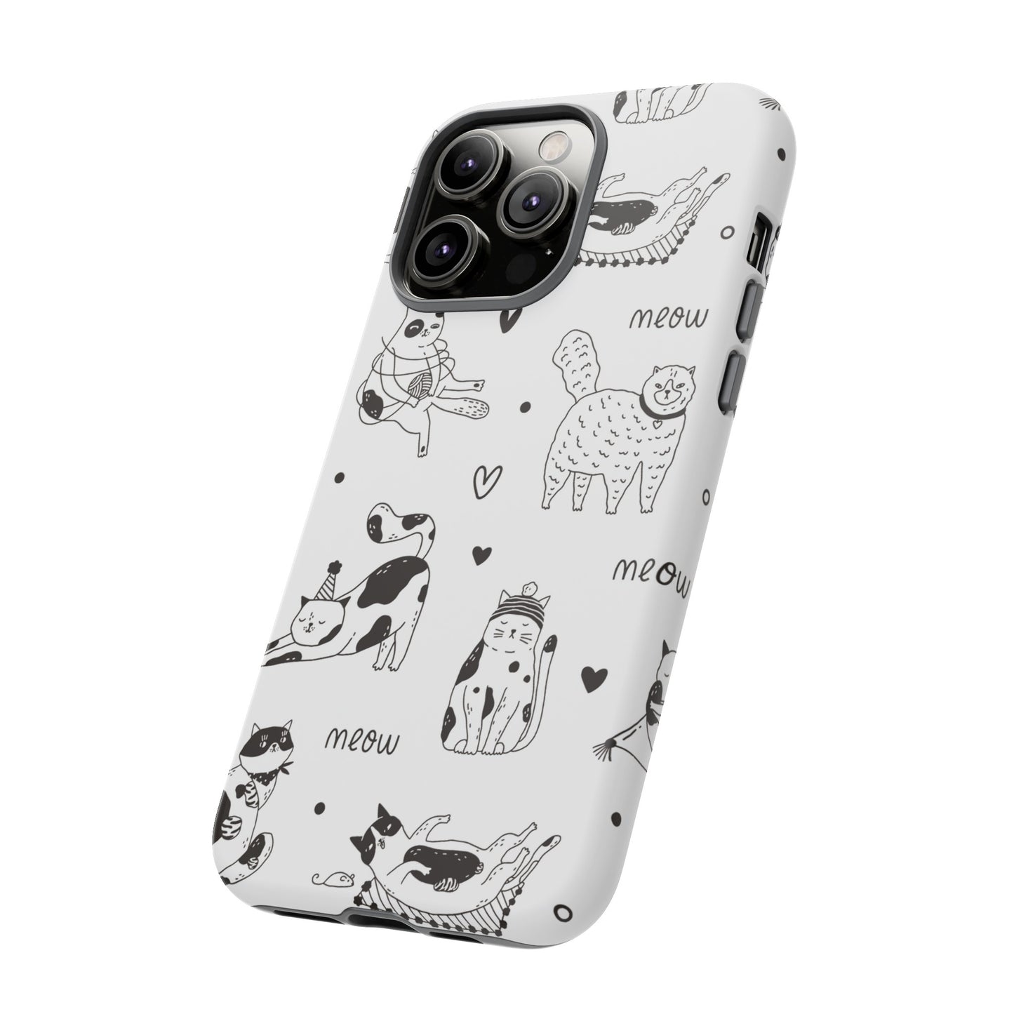 Cat Playtime Phone Case | iPhone 15 Plus/ Pro, 14, 13, 12| Google Pixel 7, Pro, 5| Samsung Galaxy S23 All Major Phone Models