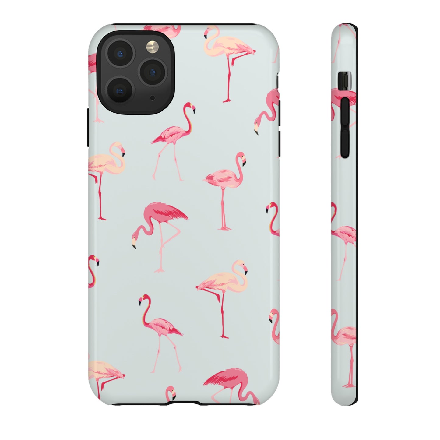 Flamingo Wallpaper Phone Case | iPhone 15 Plus/ Pro, 14, 13, 12| Google Pixel 7, Pro, 5| Samsung Galaxy S23 All Major Phone Models