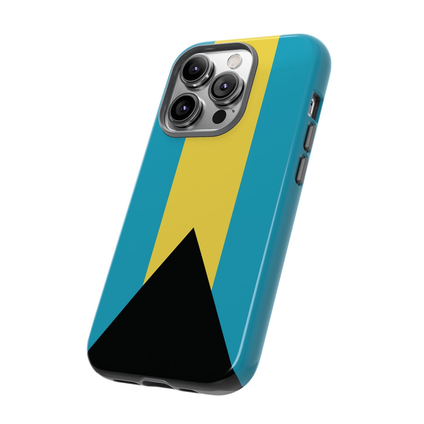 The Bahamas Flag Phone Case | iPhone 15 Plus/ Pro, 14, 13, 12| Google Pixel 7, Pro, 5| Samsung Galaxy S23 All Major Phone Models