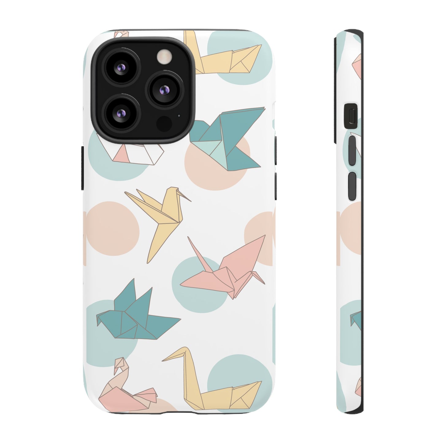 Origami Wallpaper Phone Case | iPhone 15 Plus/ Pro, 14, 13, 12| Google Pixel 7, Pro, 5| Samsung Galaxy S23 All Major Phone Models