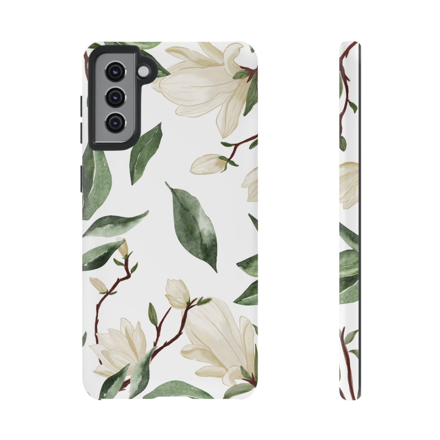 Light Floral Wallpaper Phone Case | iPhone 15 Plus/ Pro, 14, 13, 12| Google Pixel 7, Pro, 5| Samsung Galaxy S23 All Major Phone Models