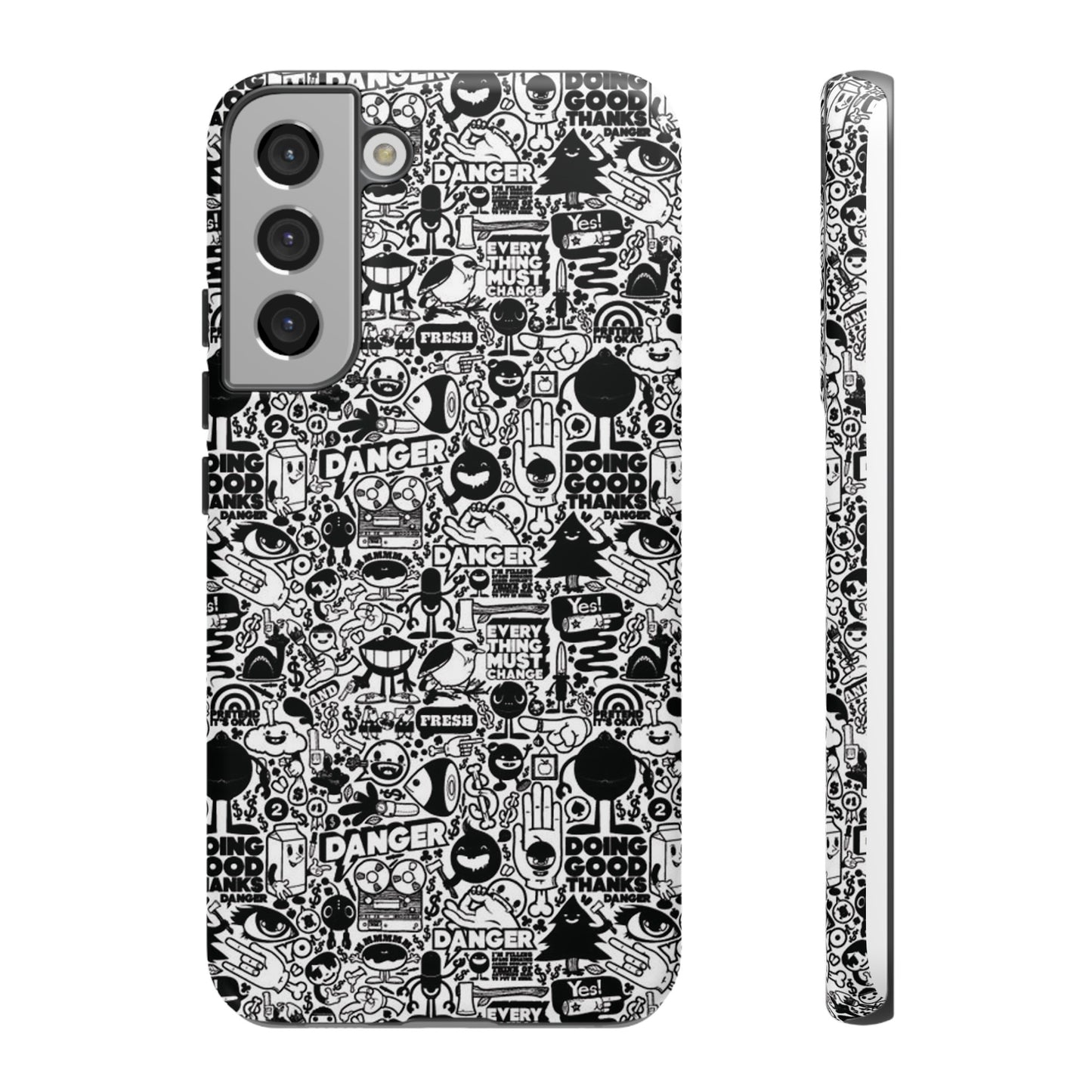 Sticker Wallpaper Phone Case | iPhone 15 Plus/ Pro, 14, 13, 12| Google Pixel 7, Pro, 5| Samsung Galaxy S23 All Major Phone Models