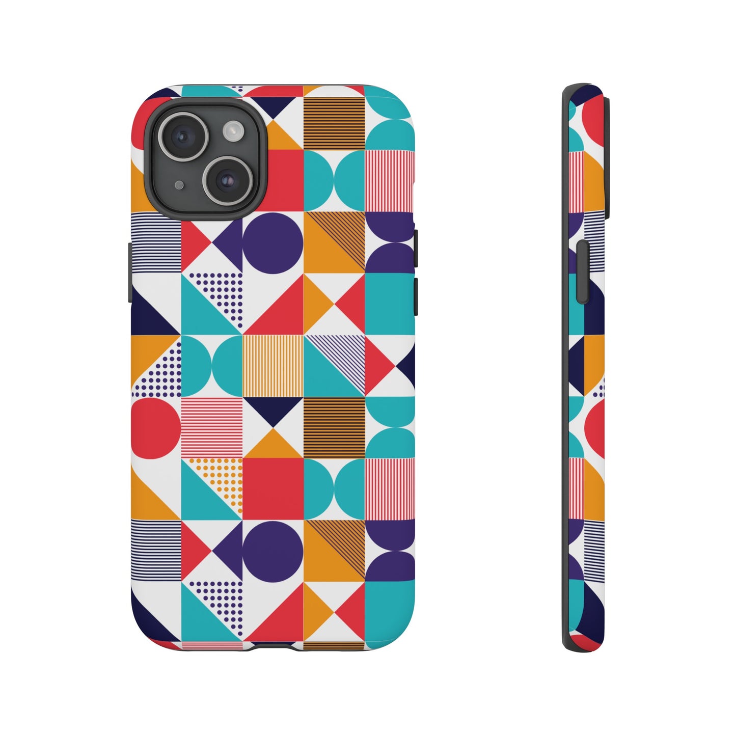 Geometric Patterned Wallpaper Phone Case | iPhone 15 Plus/ Pro, 14, 13, 12| Google Pixel 7, Pro, 5|Samsung Galaxy S23 All Major Phone Models