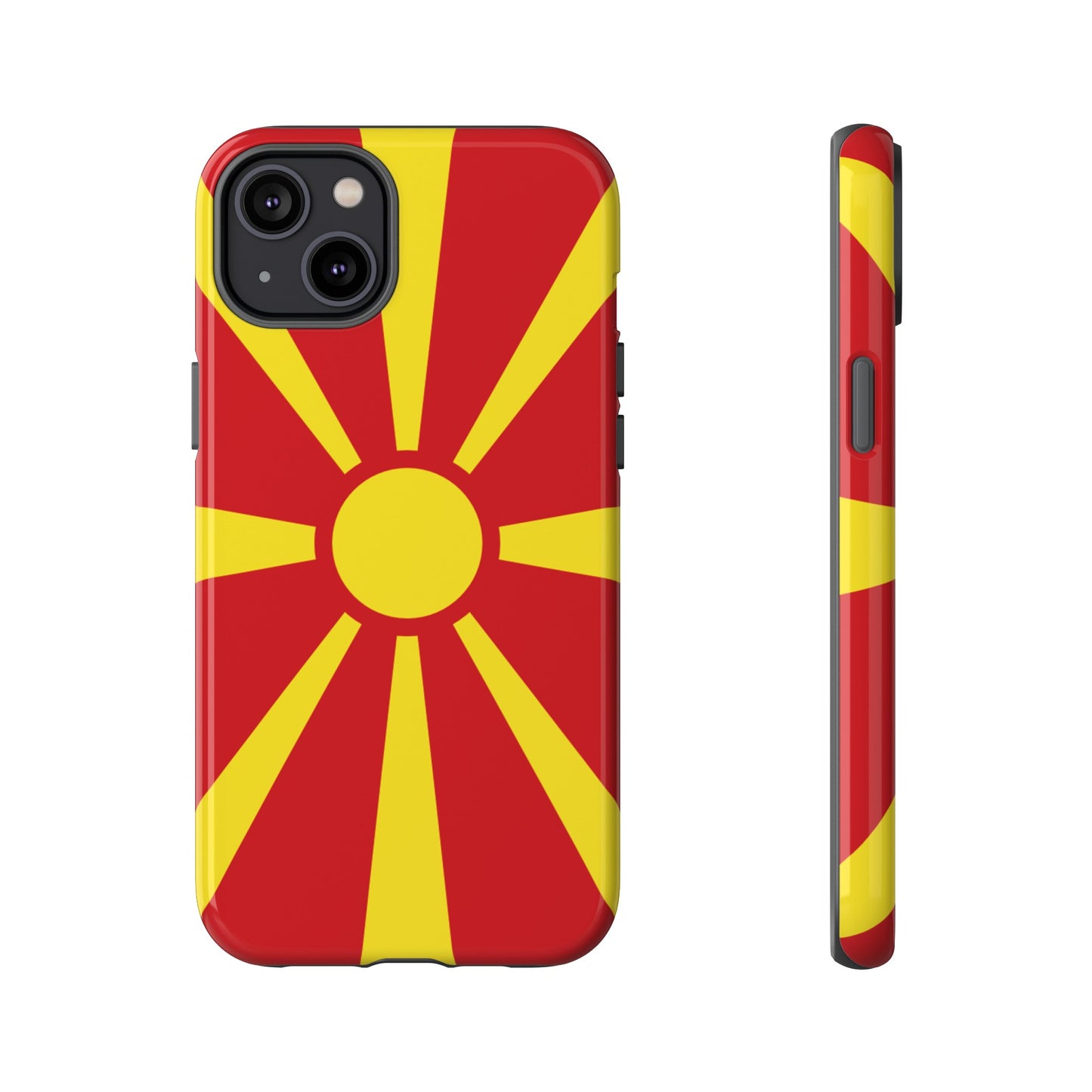 Macedonia Flag Phone Case | iPhone 15 Plus/ Pro, 14, 13, 12| Google Pixel 7, Pro, 5| Samsung Galaxy S23 All Major Phone Models