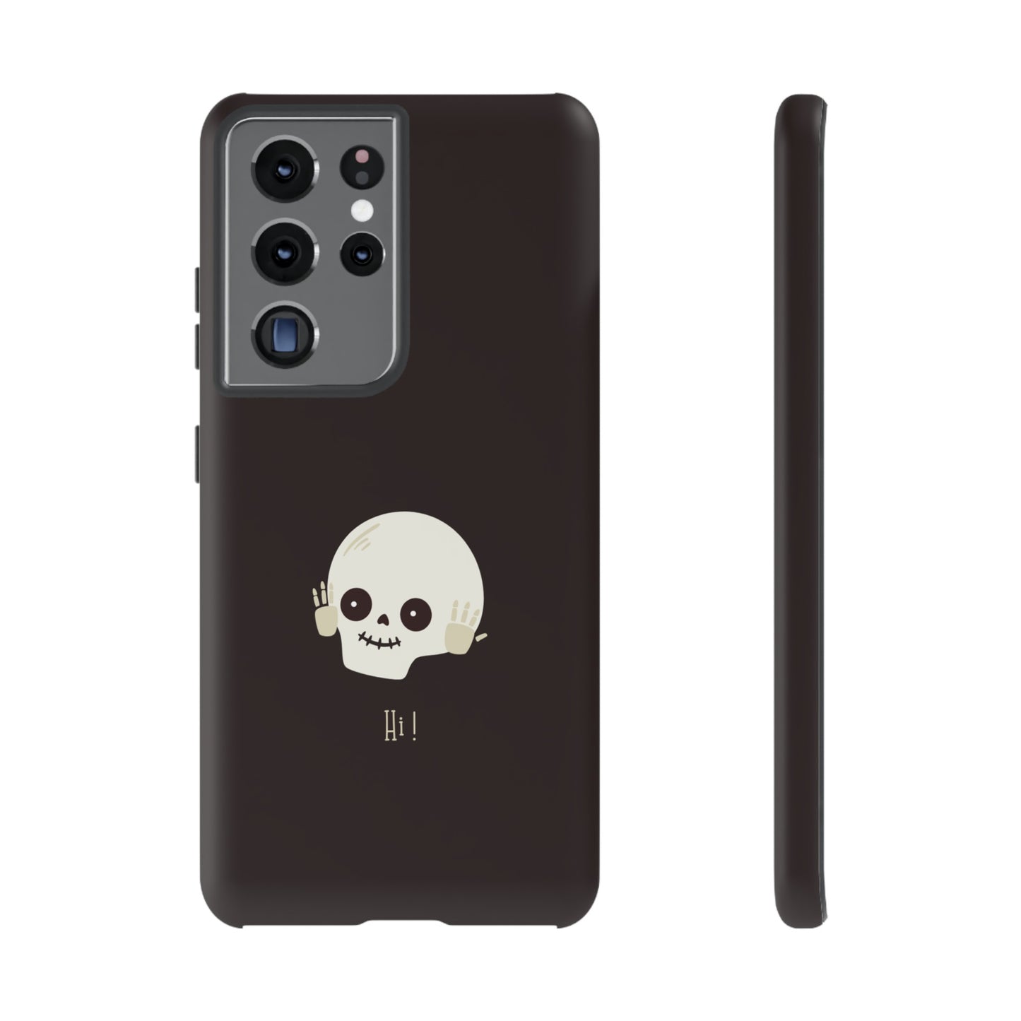 Hello Skull Phone Case | iPhone 15 Plus/ Pro, 14, 13, 12| Google Pixel 7, Pro, 5| Samsung Galaxy S23 All Major Phone Models