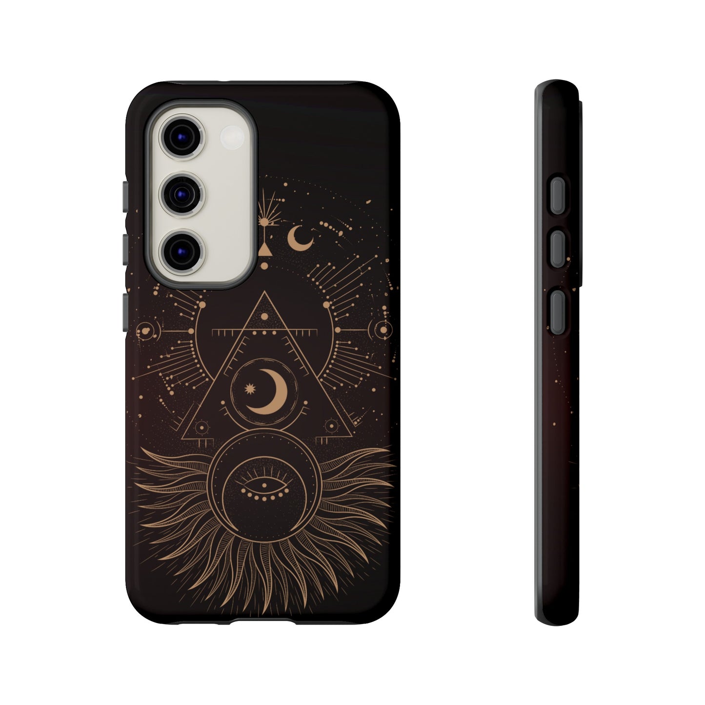 Cosmic Geometry Phone Case | iPhone 15 Plus/ Pro, 14, 13, 12| Google Pixel 7, Pro, 5| Samsung Galaxy S23 All Major Phone Models