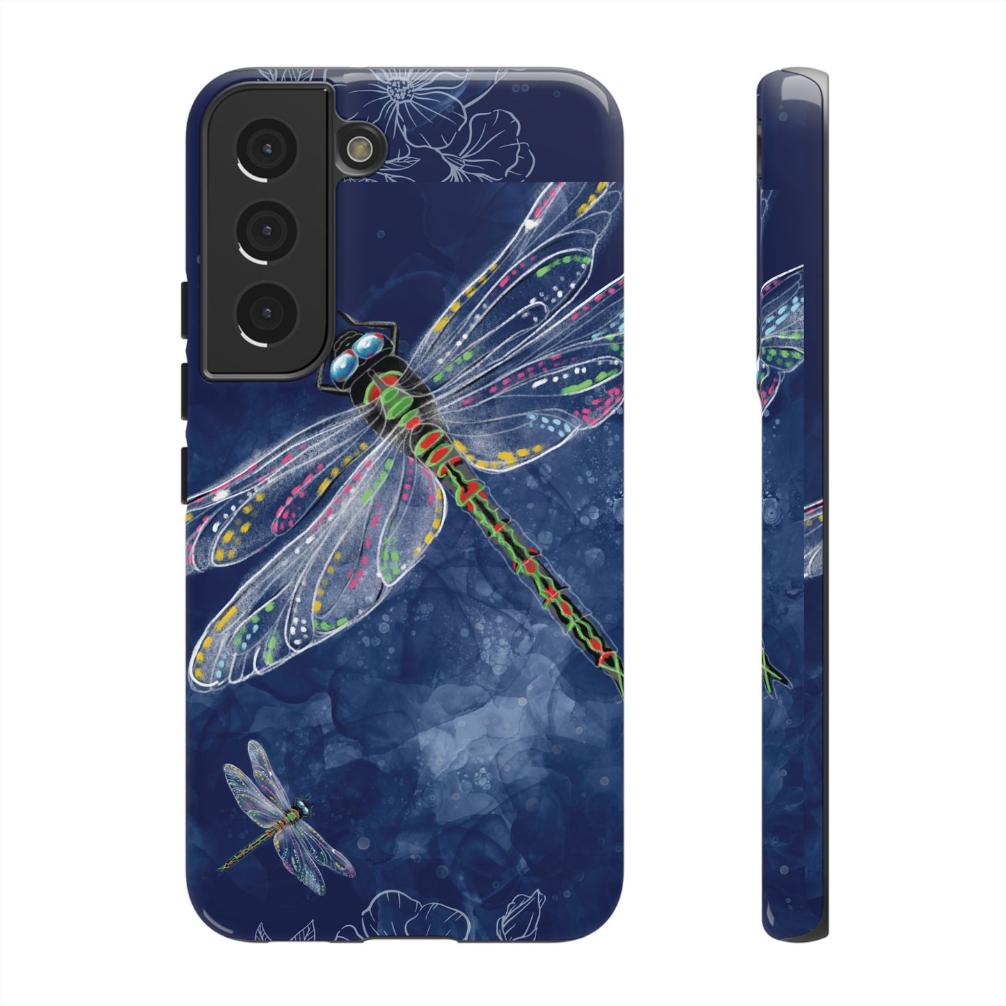 Dragonfly Wallpaper Phone Case | iPhone 15 Plus/ Pro, 14, 13, 12| Google Pixel 7, Pro, 5| Samsung Galaxy S23 All Major Phone Models