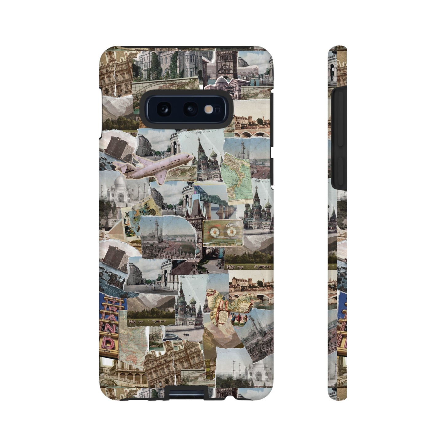 Travel Collage Wallpaper Phone Case | iPhone 15 Plus/ Pro, 14, 13, 12| Google Pixel 7, Pro, 5| Samsung Galaxy S23 All Major Phone Models