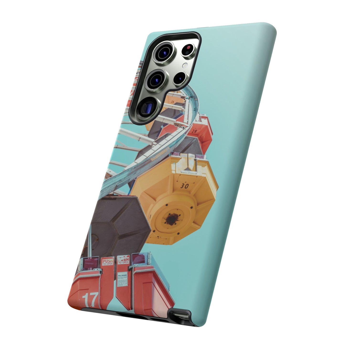 Ferris Wheel Wallpaper Phone Case | iPhone 15 Plus/ Pro, 14, 13, 12| Google Pixel 7, Pro, 5| Samsung Galaxy S23 All Major Phone Models