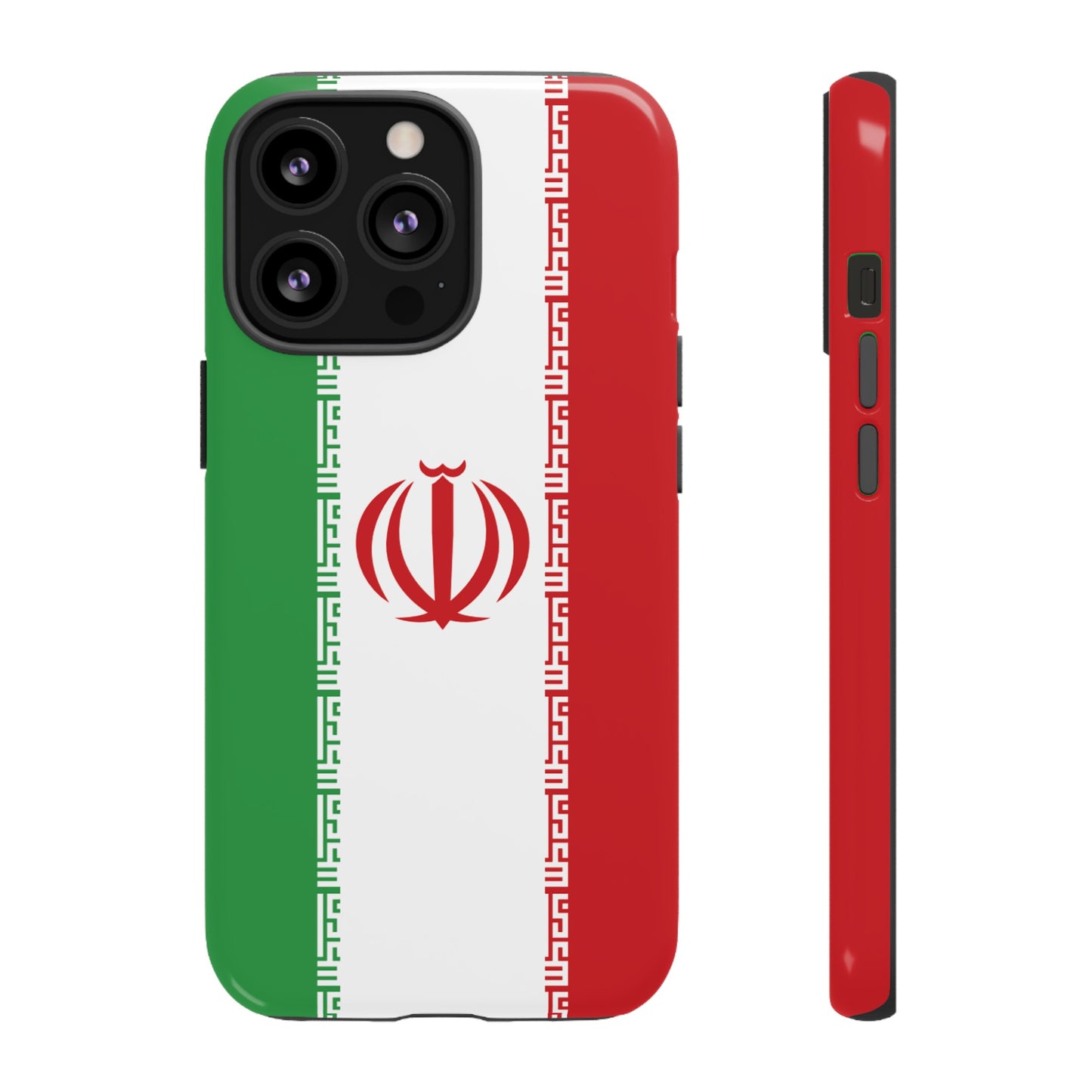 Iran Flag Phone Case | iPhone 15 Plus/ Pro, 14, 13, 12| Google Pixel 7, Pro, 5| Samsung Galaxy S23 All Major Phone Models