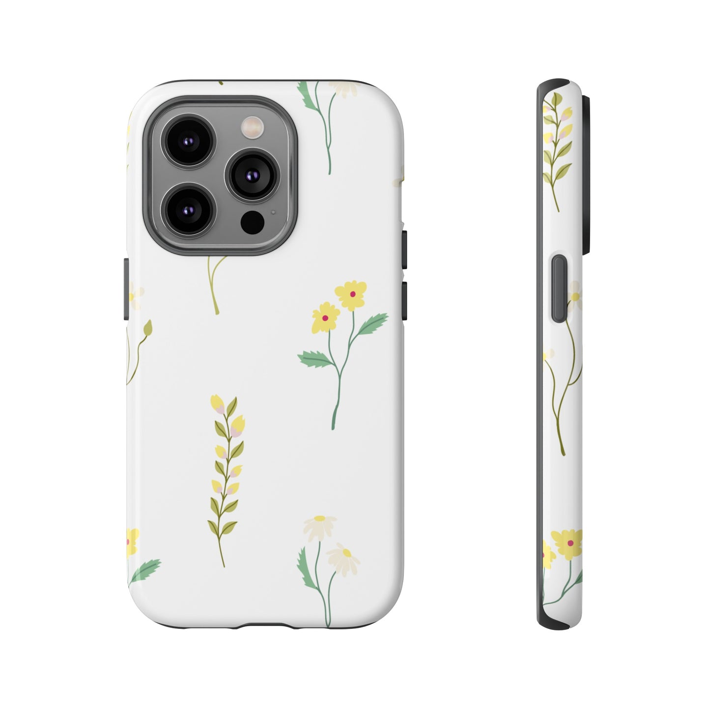 Delicate Floral Wallpaper Phone Case | iPhone 15 Plus/ Pro, 14, 13, 12| Google Pixel 7, Pro, 5| Samsung Galaxy S23 All Major Phone Models