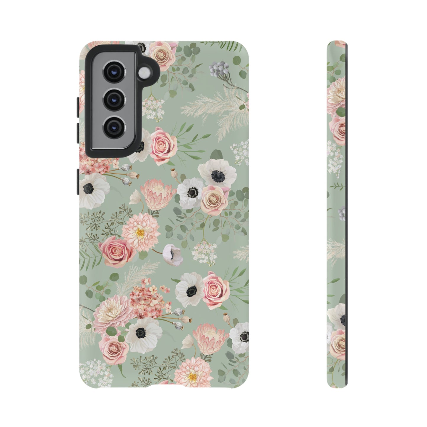 Pastel Flowers Phone Case | iPhone 15 Plus/ Pro, 14, 13, 12| Google Pixel 7, Pro, 5| Samsung Galaxy S23 All Major Phone Models