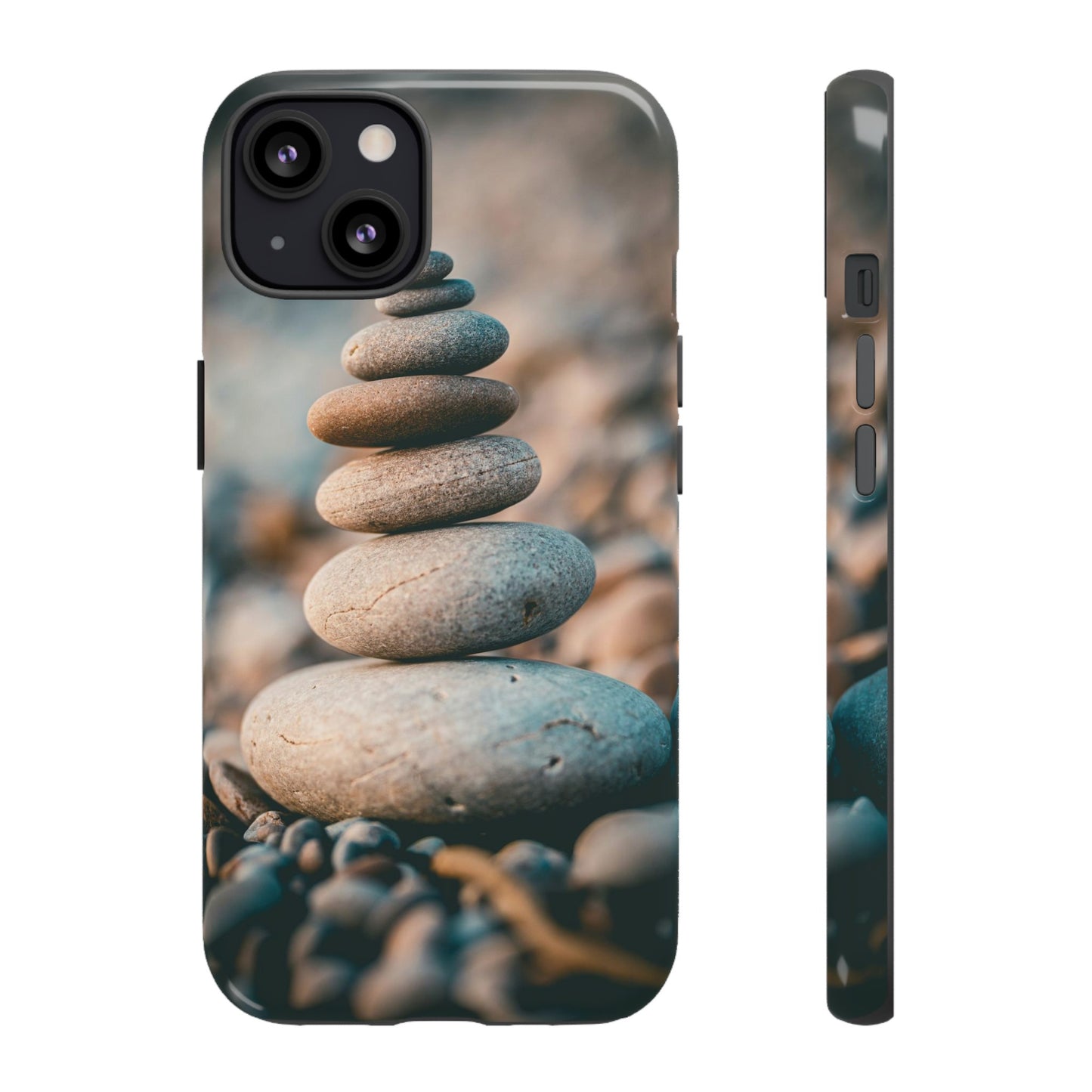 Rock Stack Wallpaper Phone Case | iPhone 15 Plus/ Pro, 14, 13, 12| Google Pixel 7, Pro, 5| Samsung Galaxy S23 All Major Phone Models