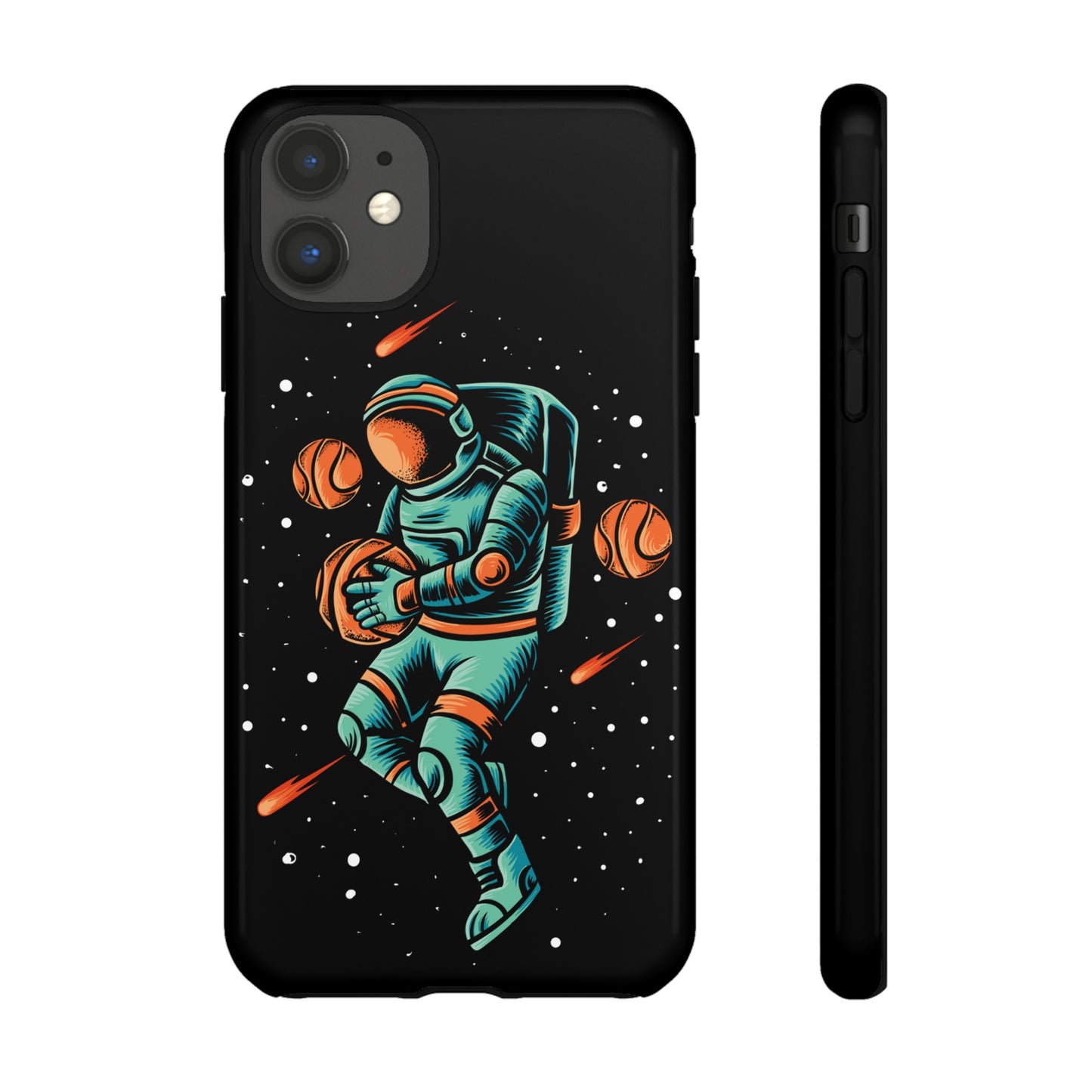 Space Basketball Phone Case | iPhone 15 Plus/ Pro, 14, 13, 12| Google Pixel 7, Pro, 5| Samsung Galaxy S23 All Major Phone Models