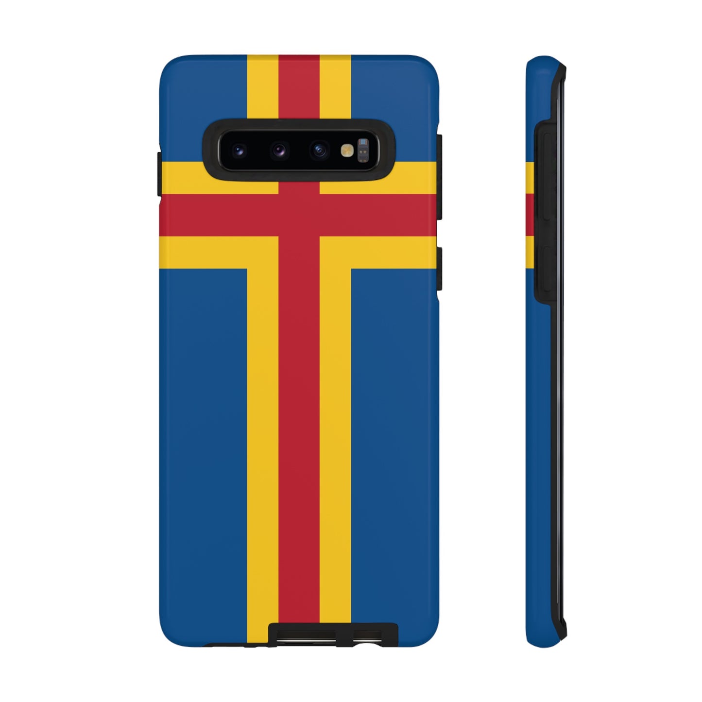 Aland Islands (Finland) Flag Phone Case | iPhone 15 Plus/ Pro, 14, 13, 12| Google Pixel 7, Pro, 5| Samsung Galaxy S23 All Major Phone Models