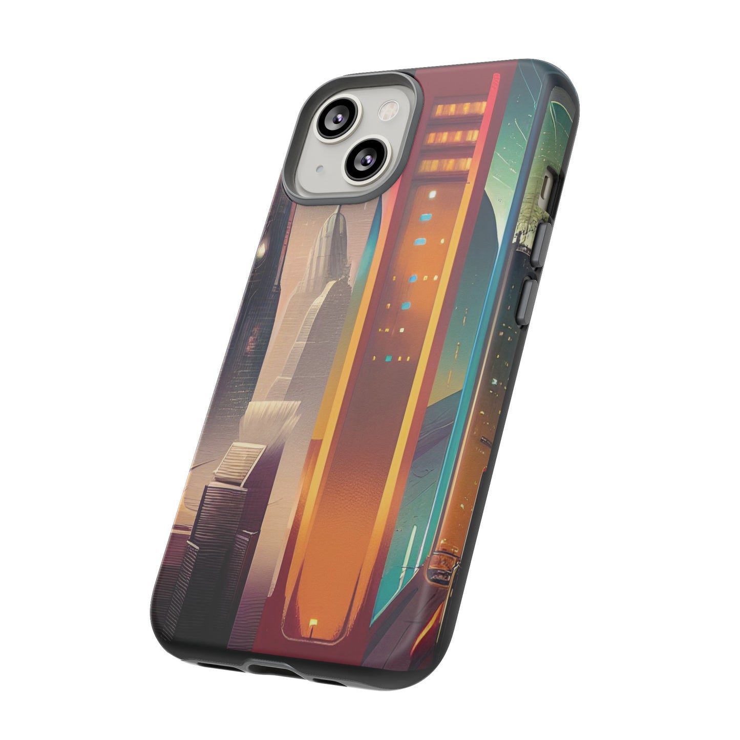 Sci-Fi  Buildings Wallpaper Phone Case | iPhone 15 Plus/ Pro, 14, 13, 12| Google Pixel 7, Pro, 5| Samsung Galaxy S23 All Major Phone Models