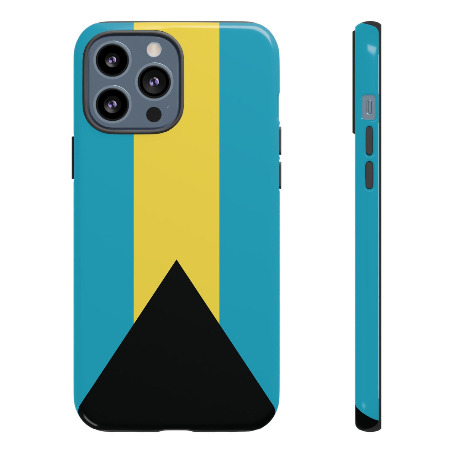 The Bahamas Flag Phone Case | iPhone 15 Plus/ Pro, 14, 13, 12| Google Pixel 7, Pro, 5| Samsung Galaxy S23 All Major Phone Models