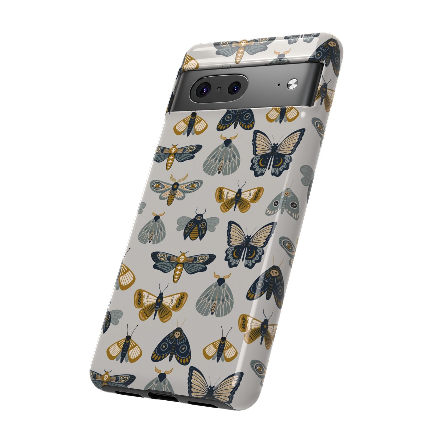 Butterfly and Moth Wallpaper Phone Case | iPhone 15 Plus/ Pro, 14, 13, 12| Google Pixel 7, Pro, 5| Samsung Galaxy S23 All Major Phone Models