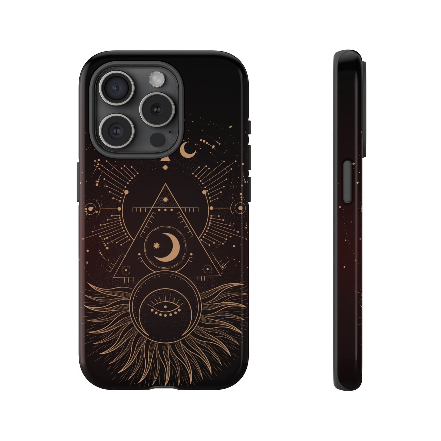 Cosmic Geometry Phone Case | iPhone 15 Plus/ Pro, 14, 13, 12| Google Pixel 7, Pro, 5| Samsung Galaxy S23 All Major Phone Models