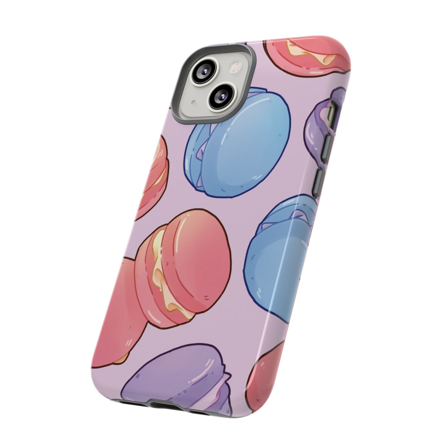 Macaron Wallpaper Phone Case | iPhone 15 Plus/ Pro, 14, 13, 12| Google Pixel 7, Pro, 5| Samsung Galaxy S23 All Major Phone Models