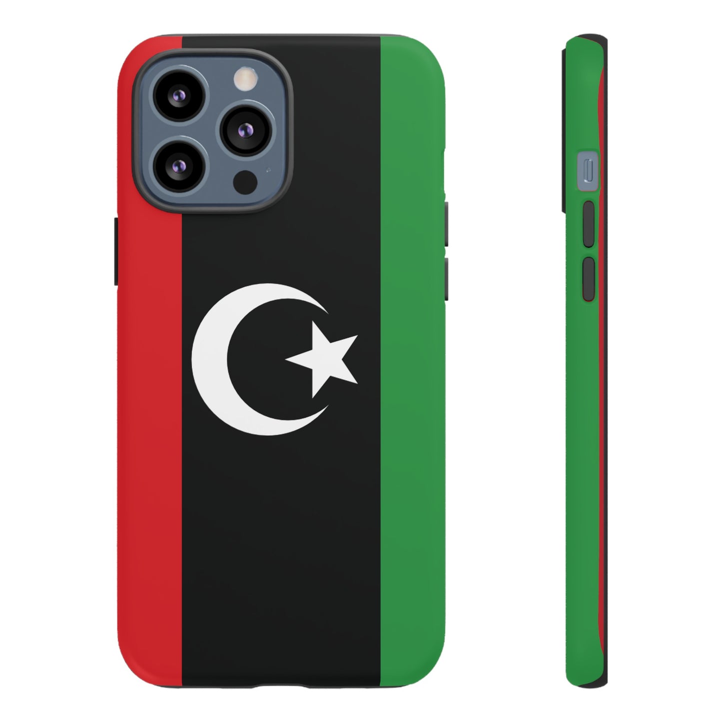 Libya Flag Phone Case | iPhone 15 Plus/ Pro, 14, 13, 12| Google Pixel 7, Pro, 5| Samsung Galaxy S23 All Major Phone Models