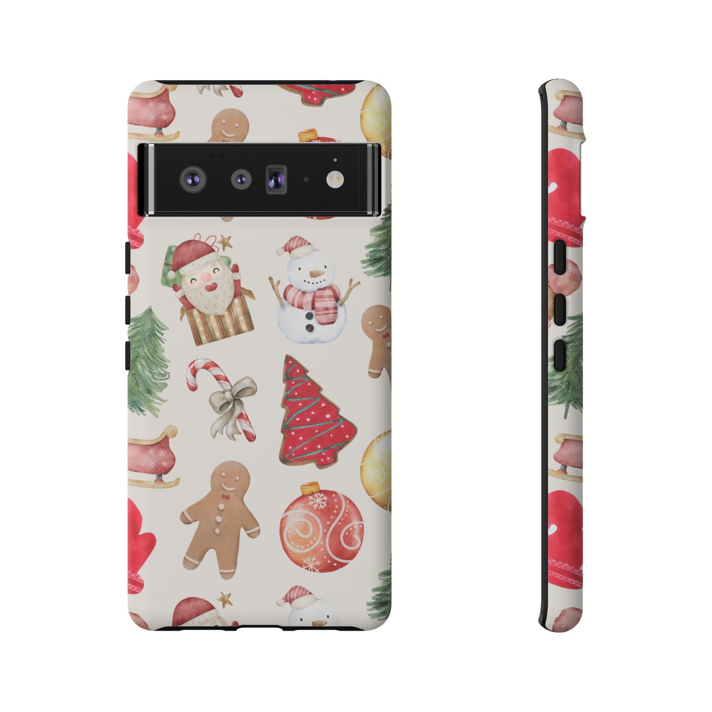 Collage Christmas Wallpaper Phone Case | iPhone 15 Plus/ Pro, 14, 13, 12| Google Pixel 7, Pro, 5| Samsung Galaxy S23 All Major Phone Models